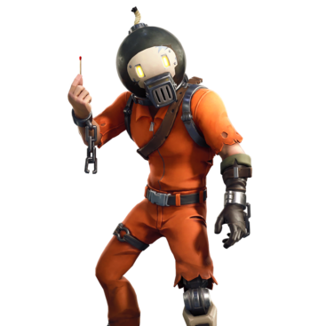 Fortnite Splode Skin of Cosmetic PNG Image