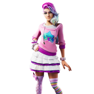 Fortnite Starlie Skin of Cosmetic PNG Image