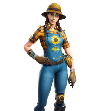 Fortnite Sunflower Skin of Cosmetic PNG Image