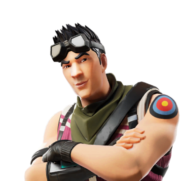 Fortnite Sureshot Skin of Cosmetic PNG Image