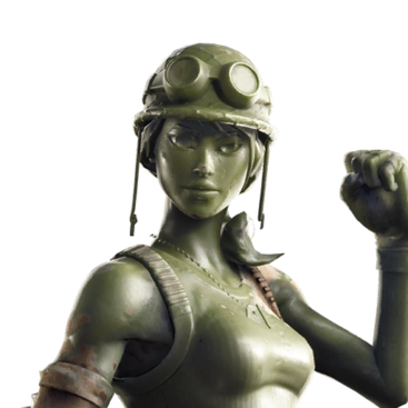 Fortnite Toy Trooper Skin of Cosmetic PNG Image