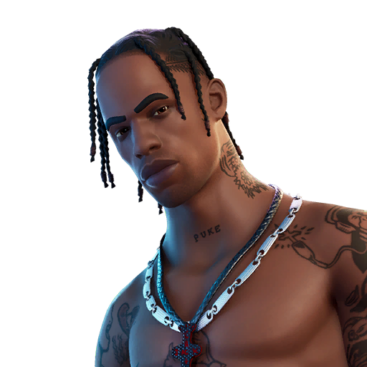 Fortnite Travis Scott Skin of Cosmetic Icon Image