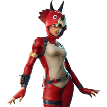 Fortnite Tricera Ops Skin of Cosmetic PNG Image