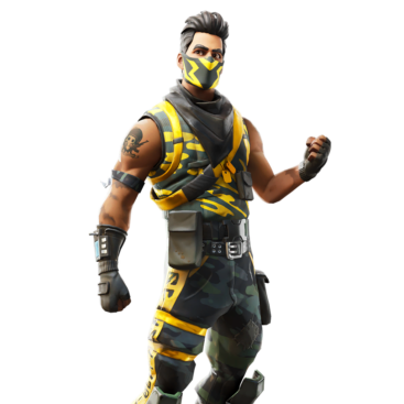 Fortnite Vice Skin of Cosmetic PNG Image