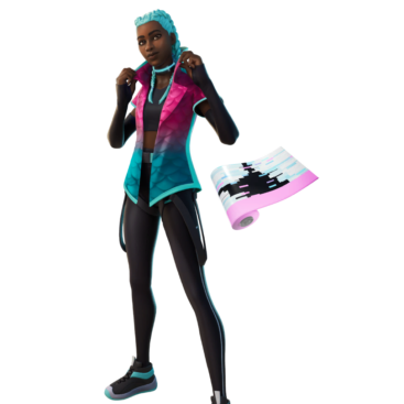 Fortnite Vogue Visionary Skin of Cosmetic PNG Image