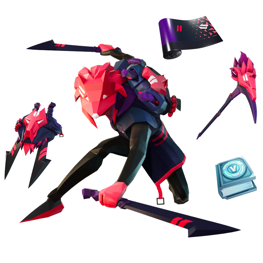 Fortnite Vox Hunter's Quest Pack Item Bundle PNG, Pictures, Images