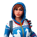 Fortnite Winter Cosmetic Style for Onesie Skin