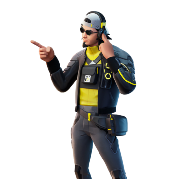 Fortnite Wiretap Skin of Cosmetic PNG Image