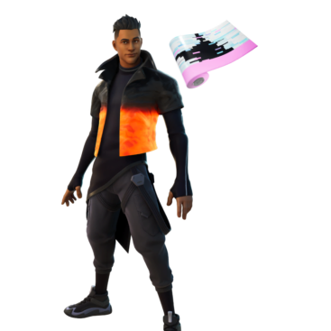 Fortnite Wrap Trapper Skin of Cosmetic PNG Image