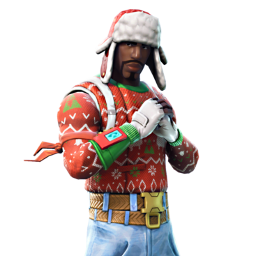 Fortnite Yuletide Ranger Skin of Cosmetic PNG Image