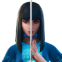 Fortnite Blue Rune Charlotte Cosmetic Style for Charlotte Skin