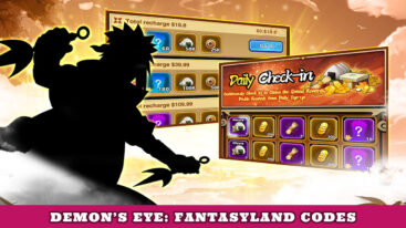 Featured Demons Eye Fantasyland Codes