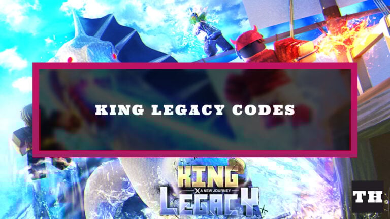 King Legacy Codes [Upd 8] (May 2025) - Try Hard Guides