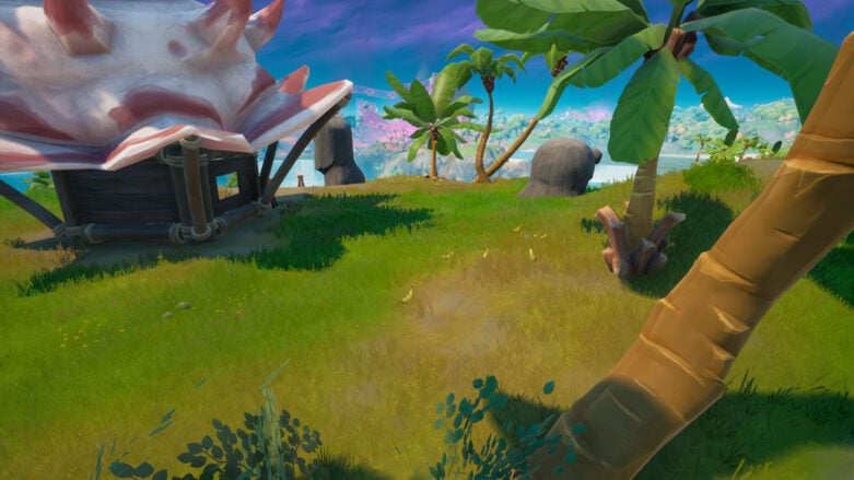 Fortnite Coral Cove banana spawn location