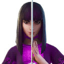 Fortnite Purple Rune Charlotte Cosmetic Style for Charlotte Skin