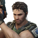 Fortnite Chris Redfield Cosmetic Style for Chris Redfield Skin