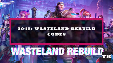 Featured 2045 Wasteland Rebuild Codes