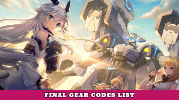 Featured Final Gear Codes