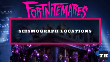 Featured Fortnite Seismograph Locations