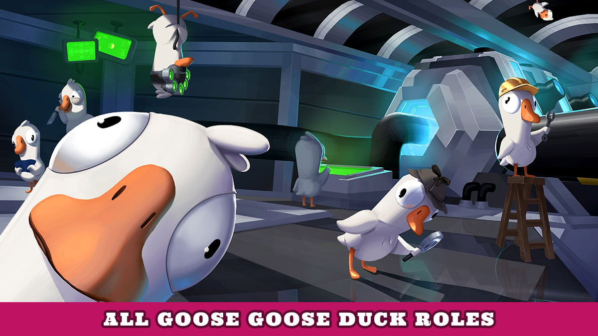 Goose Goose Duck on X: - New Minimap - Overhauled voice system - 4 new  Role (Professional Duck, Spy Duck, Mimic Goose, Detective Goose) -  Overhauled settings menu - Re-balanced Dine and