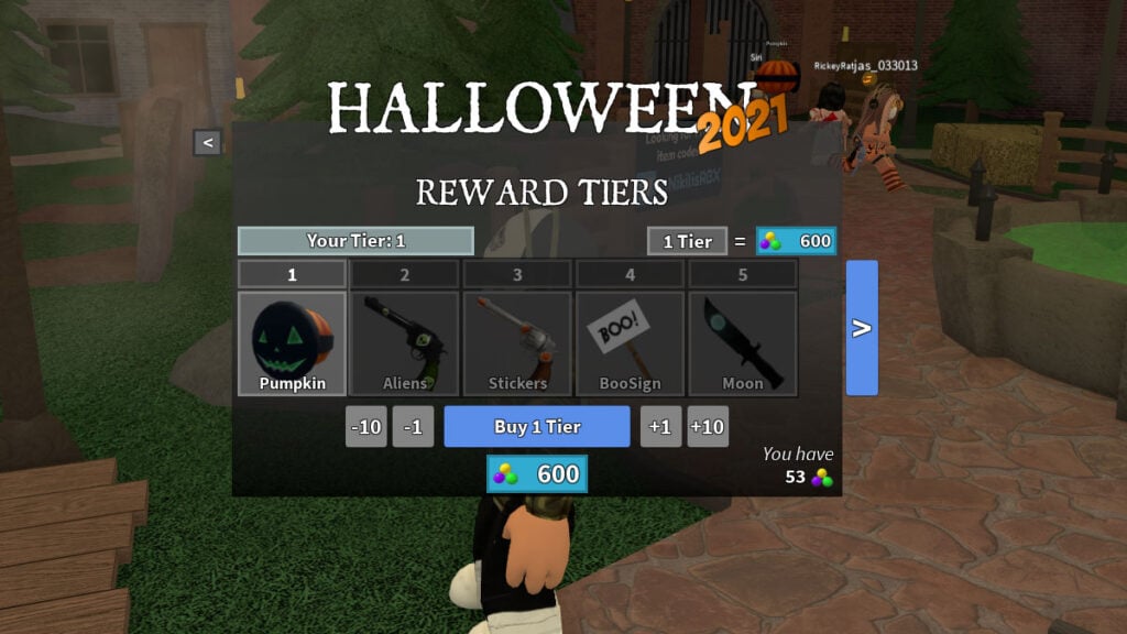 Roblox Murder Mystery 2 Codes for December 2022: Inactive codes