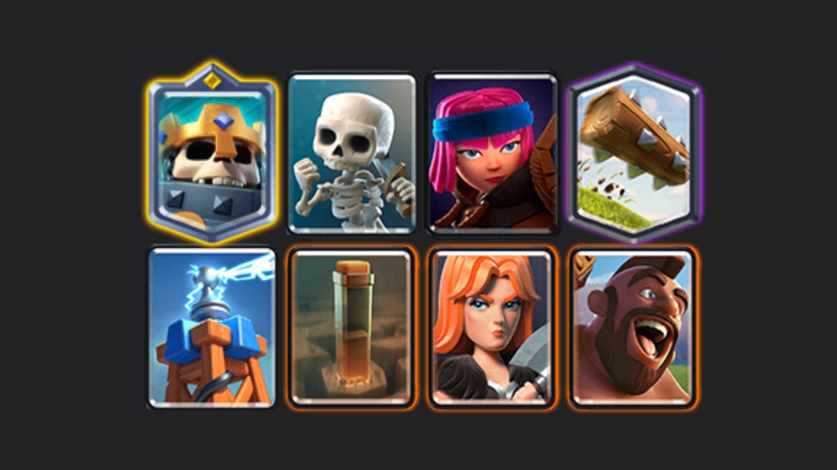 Best Skeleton King Launch Party Decks in Clash Royale Try Hard Guides