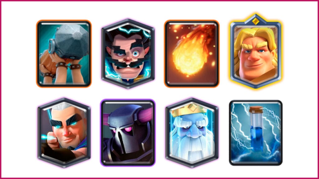 Top 5 Mega knight decks right now (Mostly breakers 🤣) #clashroyale #c, Clash  Royale