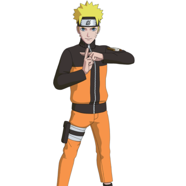 Fortnite Naruto Uzumaki Skin of Cosmetic PNG Image