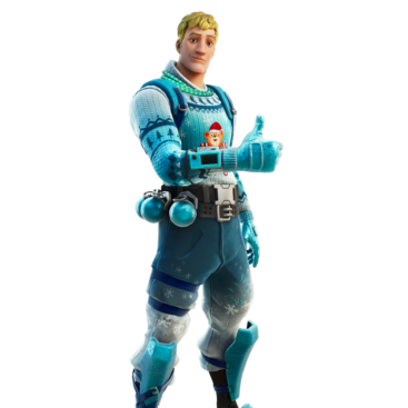 Fortnite Cozy Knit Jonesy Skin of Cosmetic PNG Image