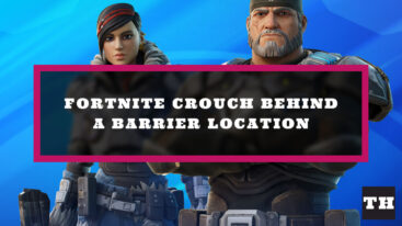 Featured Fortnite Crouch Behind Barrier