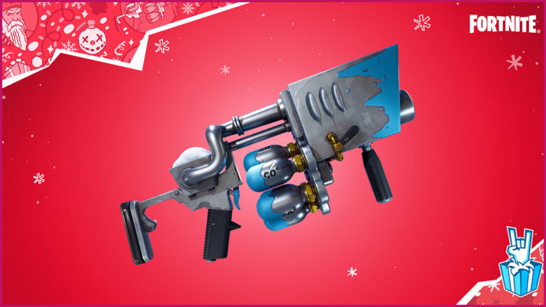 Fortnite Snowball Launcher promo