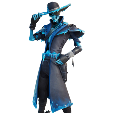 Fortnite Frigid Foregoer Skin of Cosmetic PNG Image