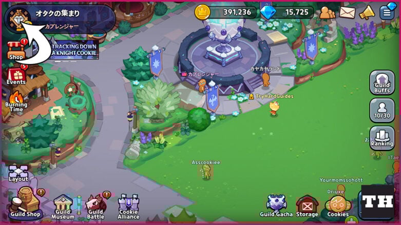 Cookie Run Kingdom Guild Area