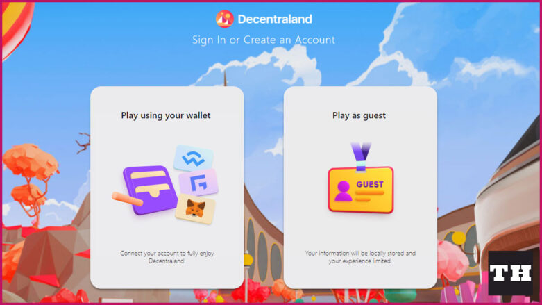 Decentraland Play With Wallet