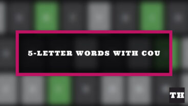 Featured 5 Letter Words With Cou