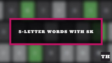 Featured 5 Letter Words With Sk
