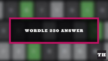 Featured Wordle 230 Answer