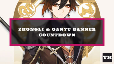 Featured Zhongli Ganyu Banner Countdown