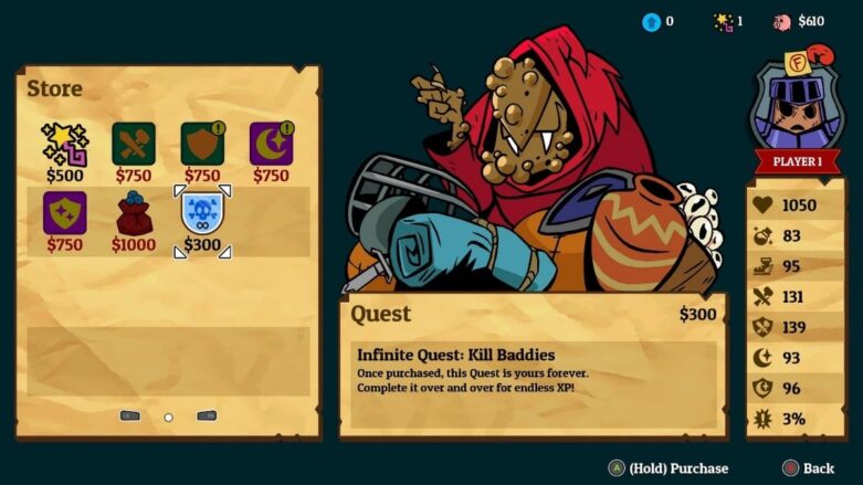Infinite Quest Nobody Saves The World 1