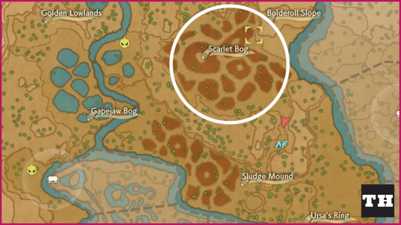 Pokemon Arceus Scarlet Bog Area