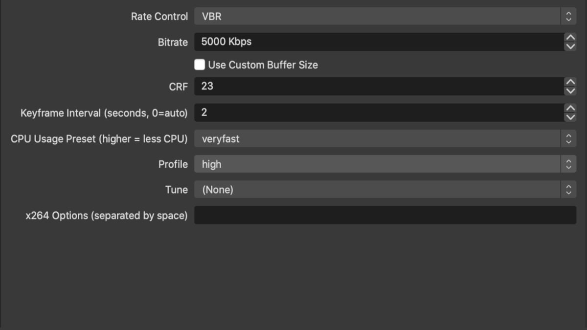 Best Bitrate Settings for Recording in OBS Try Hard Guides