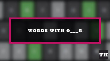 Featured 5 Letter Words Starting With O Ending In R
