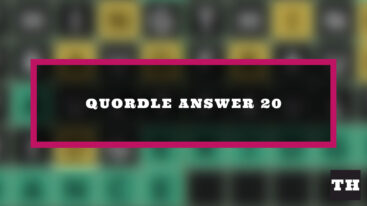 Featured Quordle 20