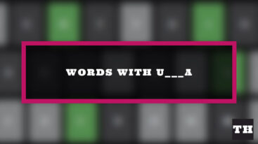 Featured Words Starting With U Ending In A