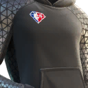 Fortnite Grey Cosmetic Style for Nba 75 Dunk Skin