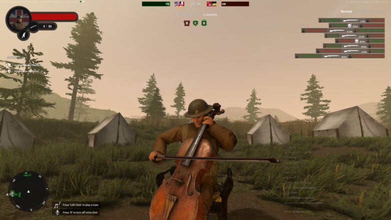 Holdfast Frontlines Music Cello