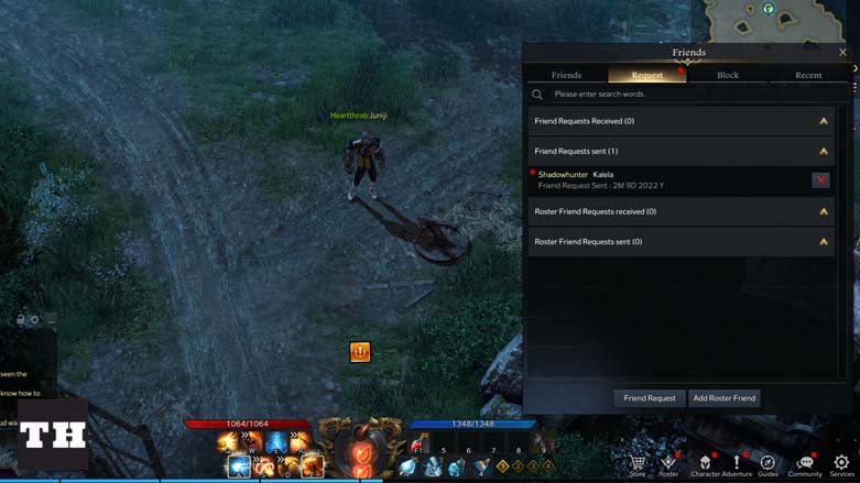 Lost Ark Friends Tab