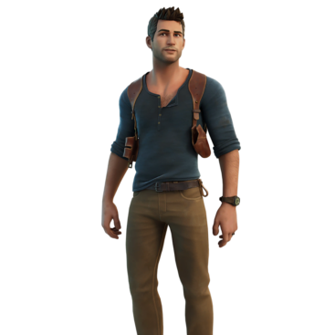 Fortnite Nathan Drake Skin of Cosmetic PNG Image
