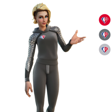 Fortnite Nba 75 Flex Skin of Cosmetic PNG Image