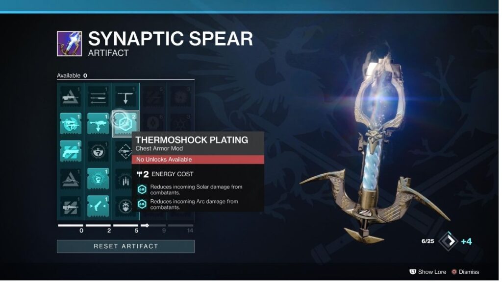 Thermoshock Plating Mod Destiny